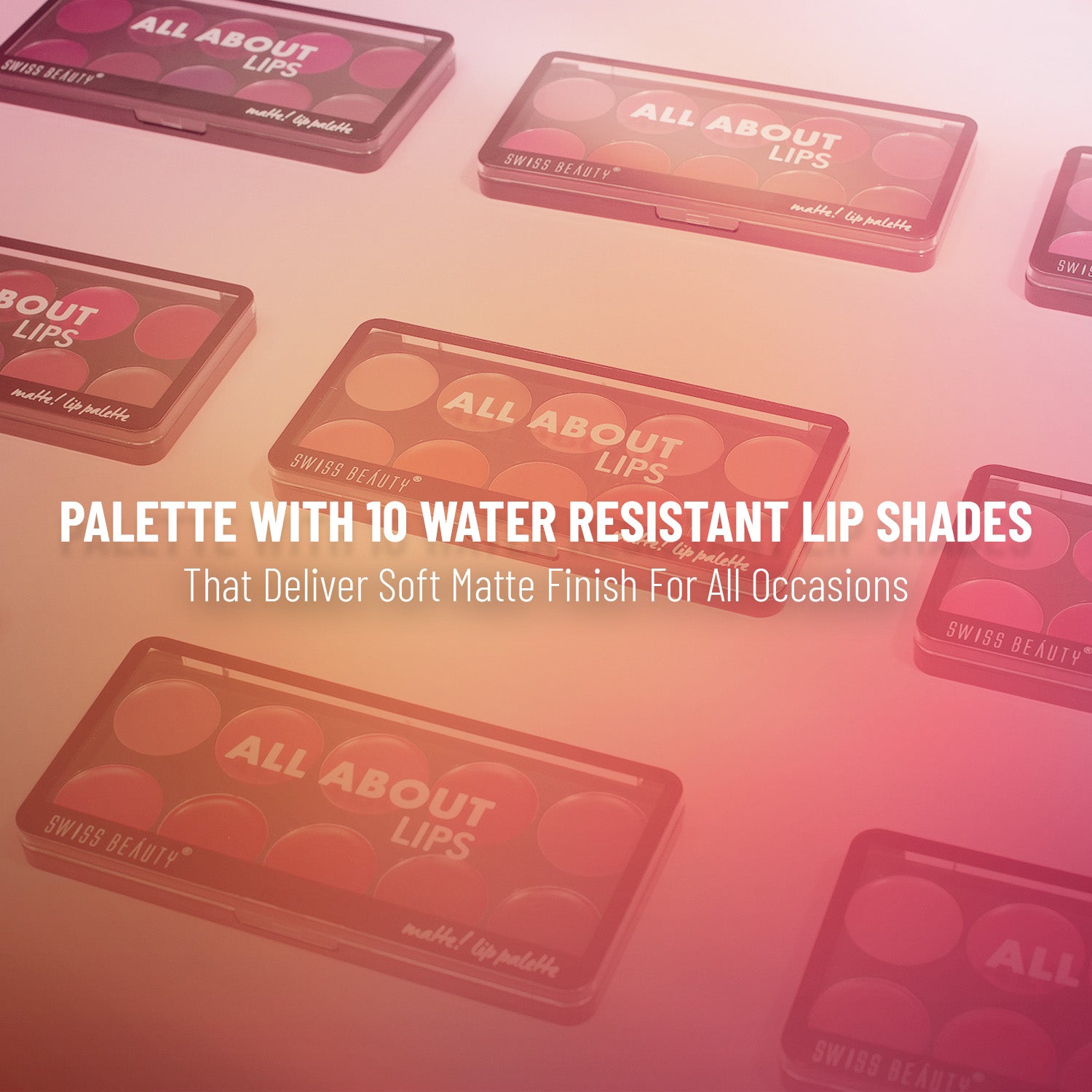 All About Lips Matte Lip Palette — 01