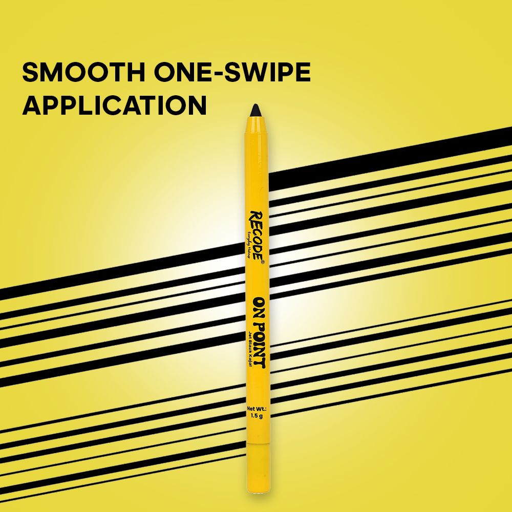 Recode On-Point Kajal With Sharpener — Black
