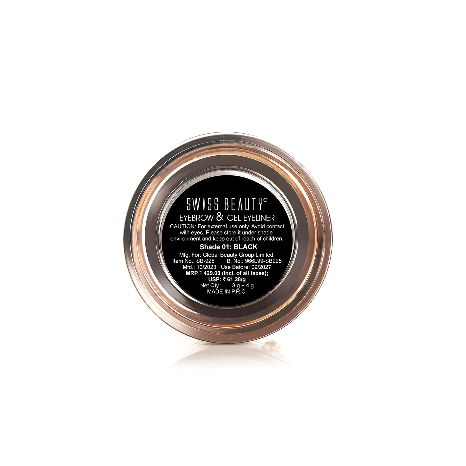 2-in-1 Eyebrow & Gel Eyeliner — Black