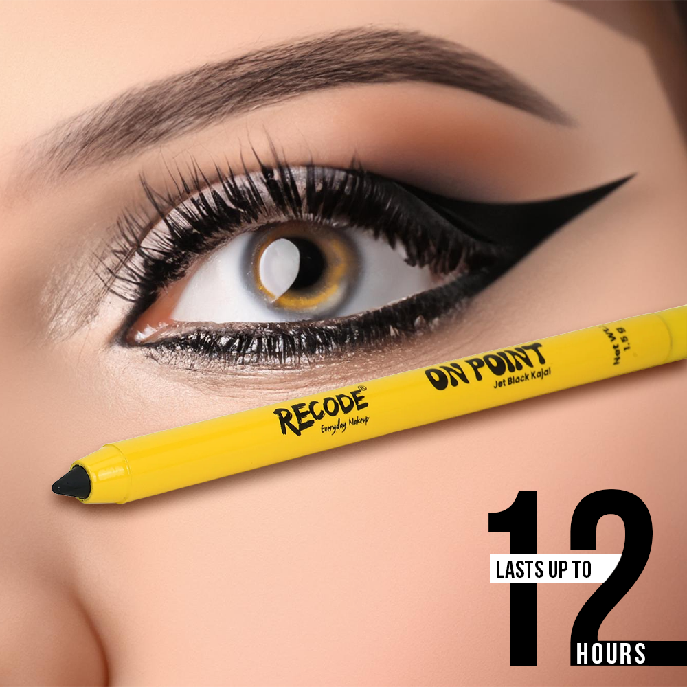 Recode On-Point Kajal With Sharpener — Black