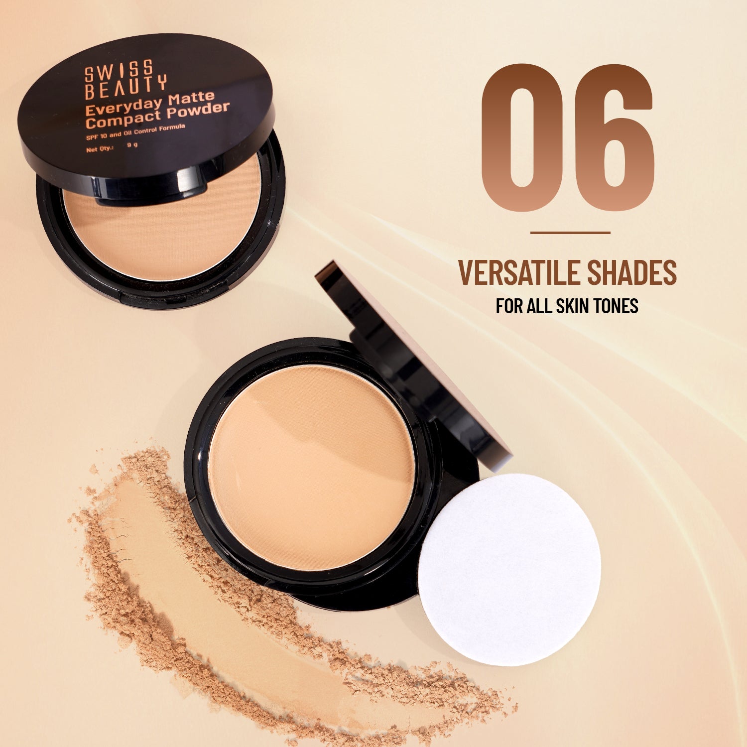 Everyday Matte Compact Powder — 01 Ivory