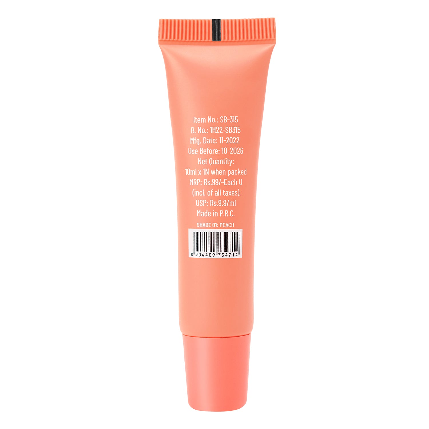 Kiss Kandy Lip Balm — 01 Peach