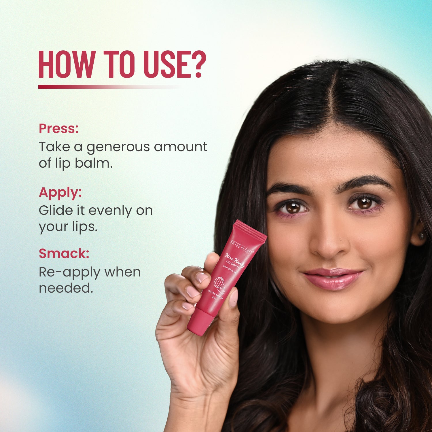 Kiss Kandy Lip Balm — 01 Peach