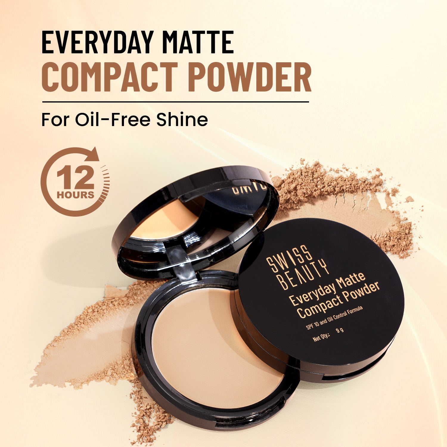 Everyday Matte Compact Powder — 01 Ivory