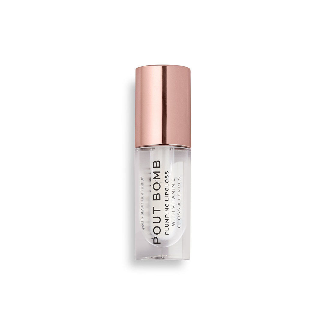 Pout Bomb Plumping Lip Gloss — Gloss Glaze Clear