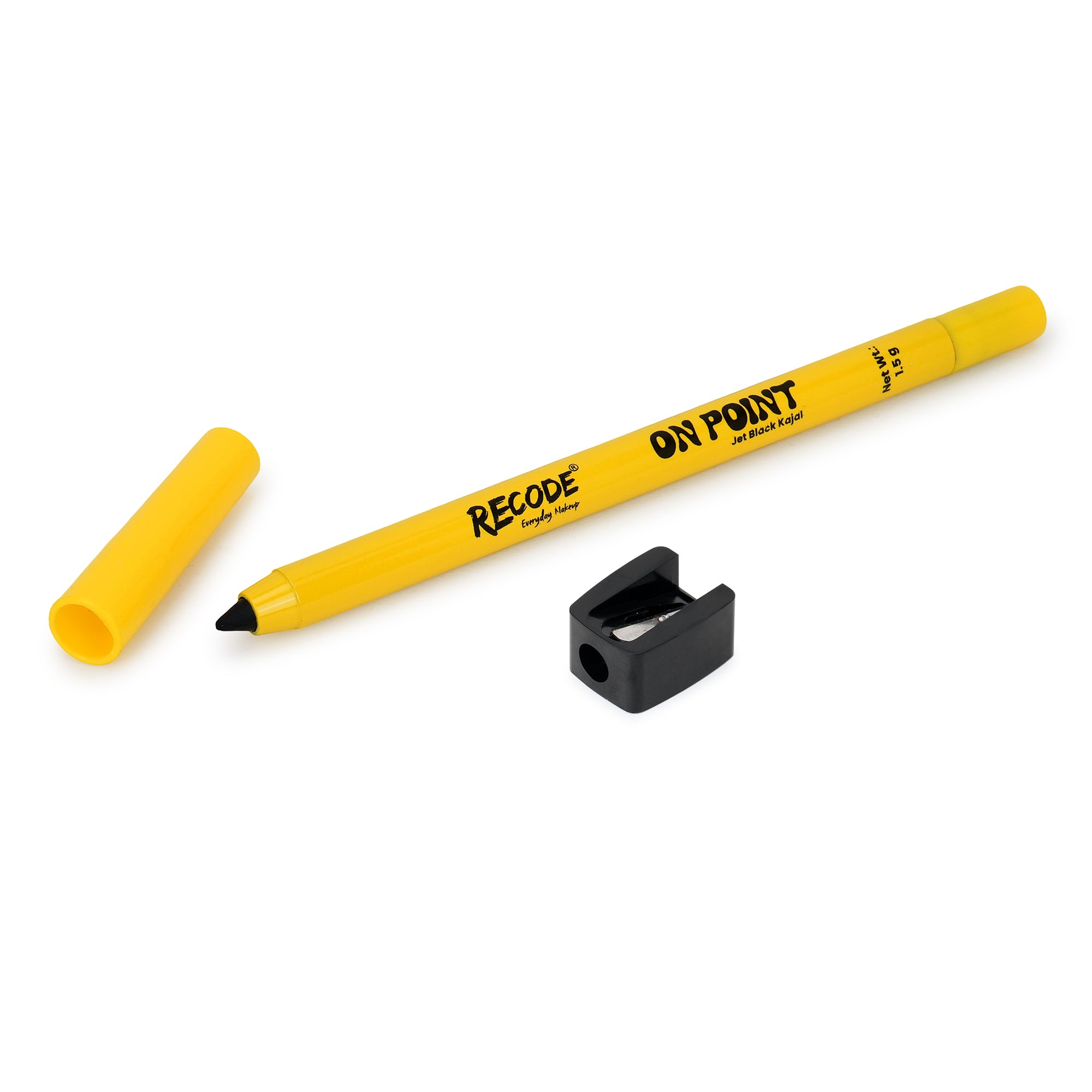 Recode On-Point Kajal With Sharpener — Black