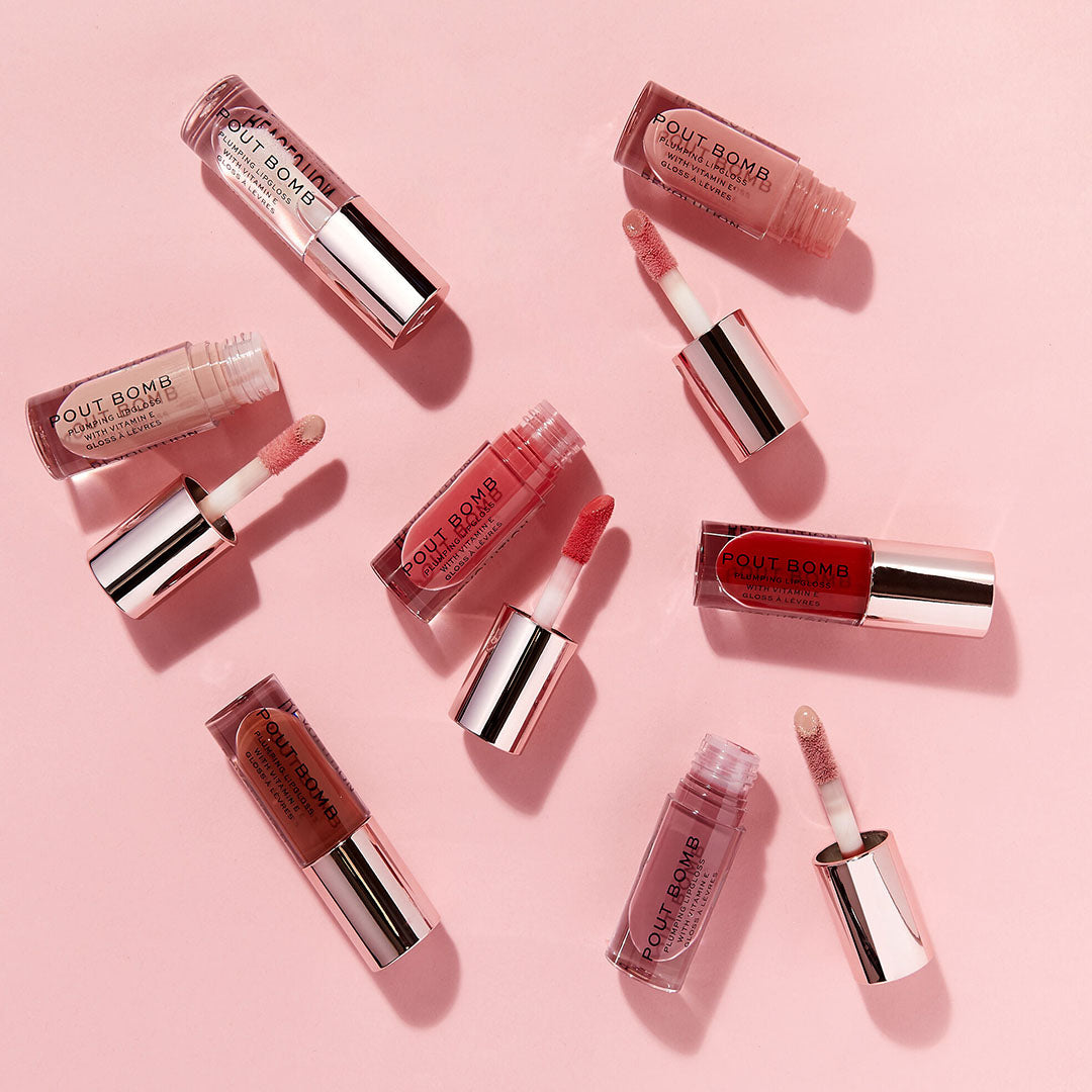 Pout Bomb Plumping Lip Gloss — Gloss Glaze Clear