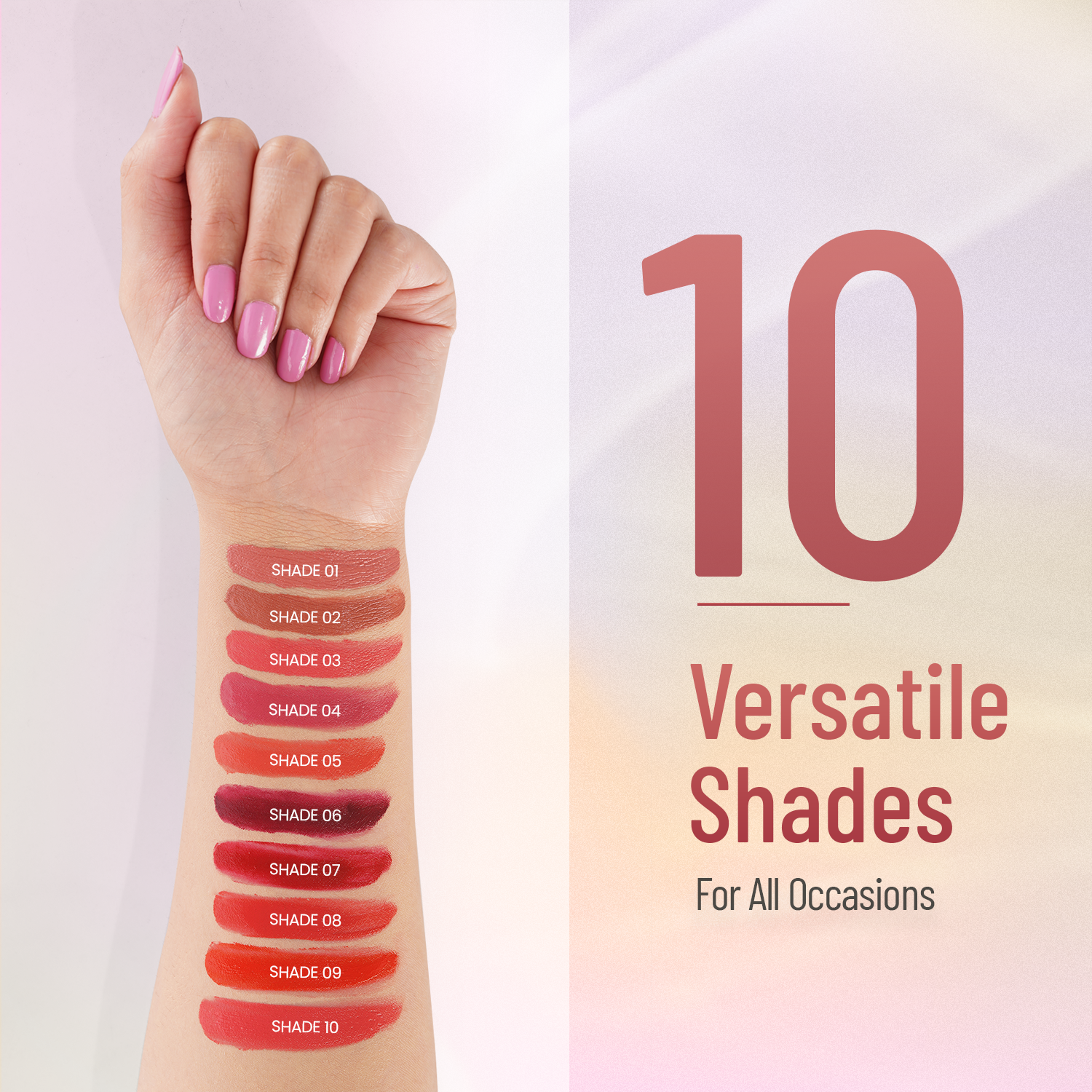 All About Lips Matte Lip Palette — 01