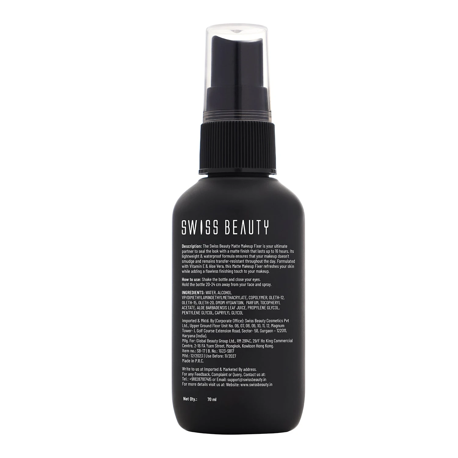 Matte Makeup Fixer — 70 ml