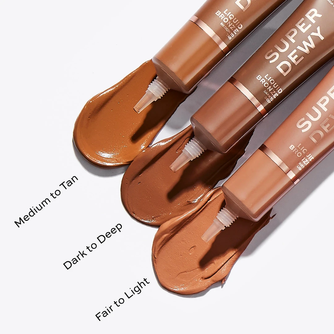Superdewy Liquid Bronzer — Fair To Light