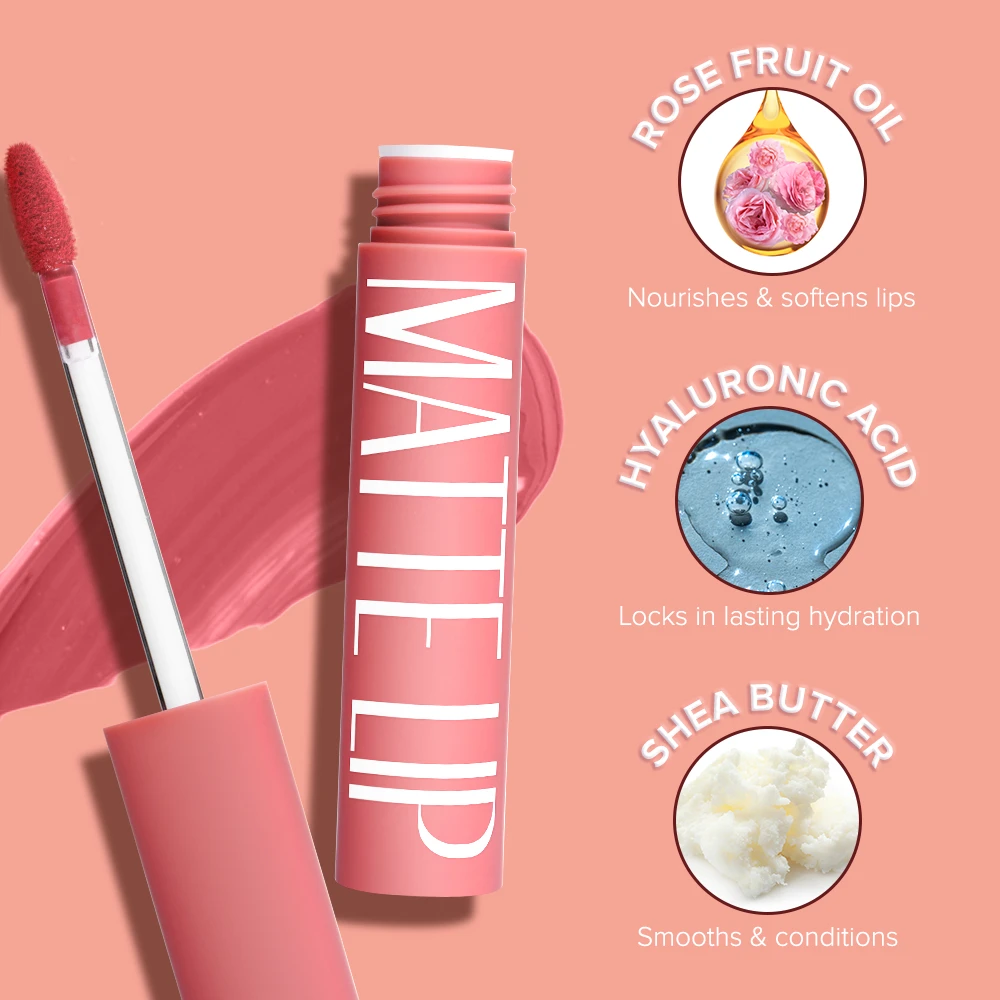 Meltz Matte Lip Liquid Lipstick — CRM001