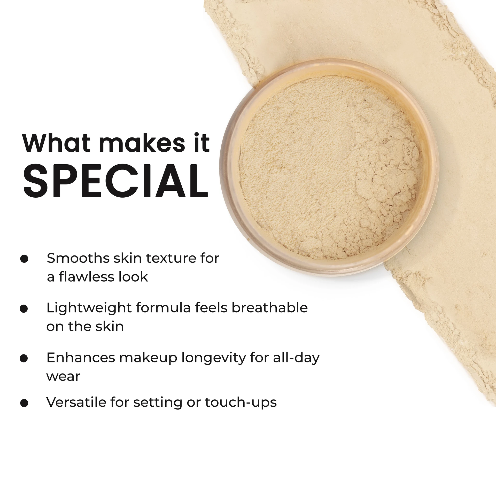Loose powder — Translucent Setting