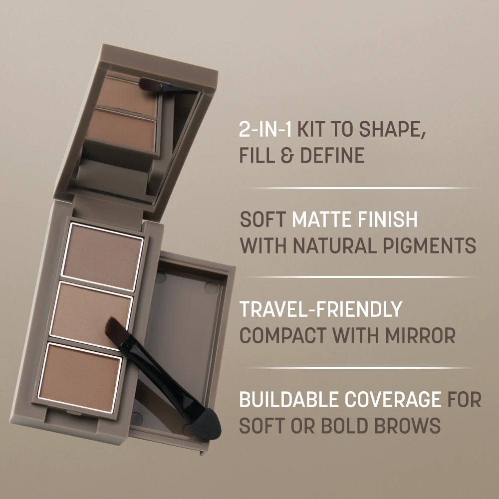 Sensational 3 Color Eyebrow Kit — 3 Color Eyebrow Kit