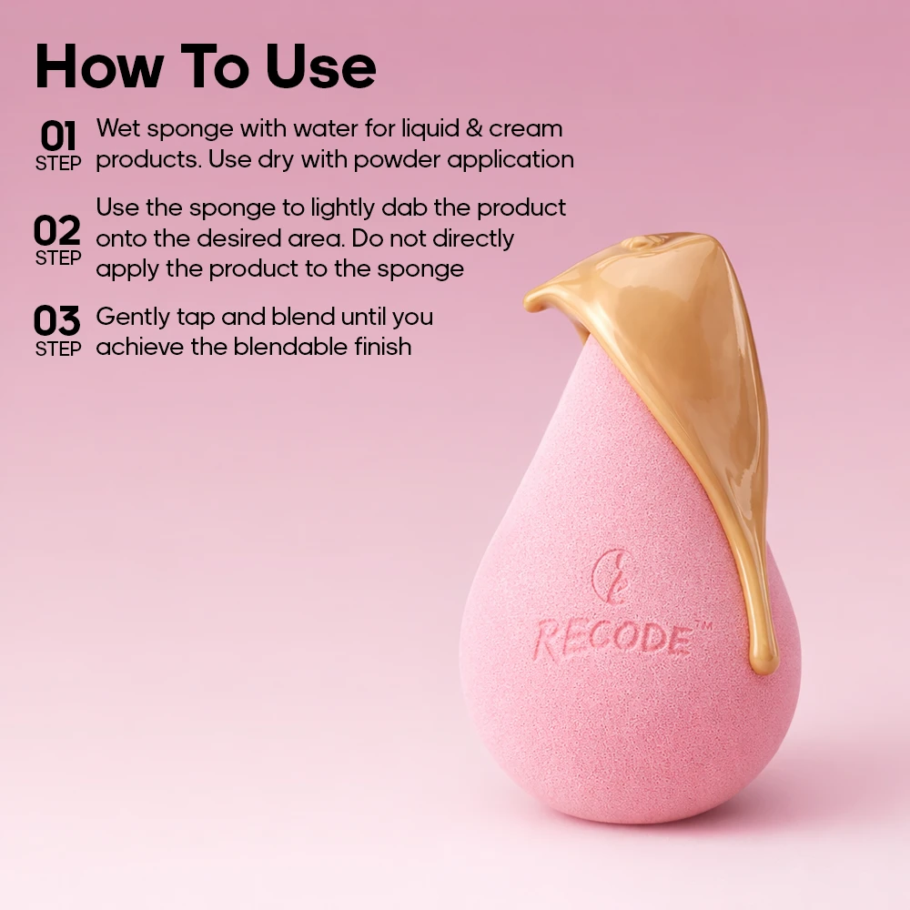 Recode Triangular Shaped Sponge — 8906159996305