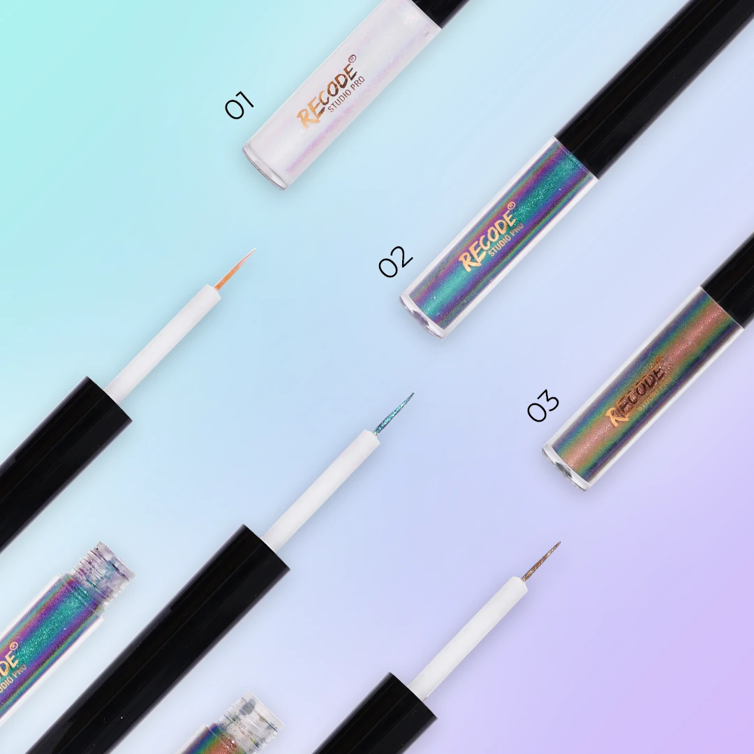 Recode Holographic Liquid Eyeliner — Shade 01