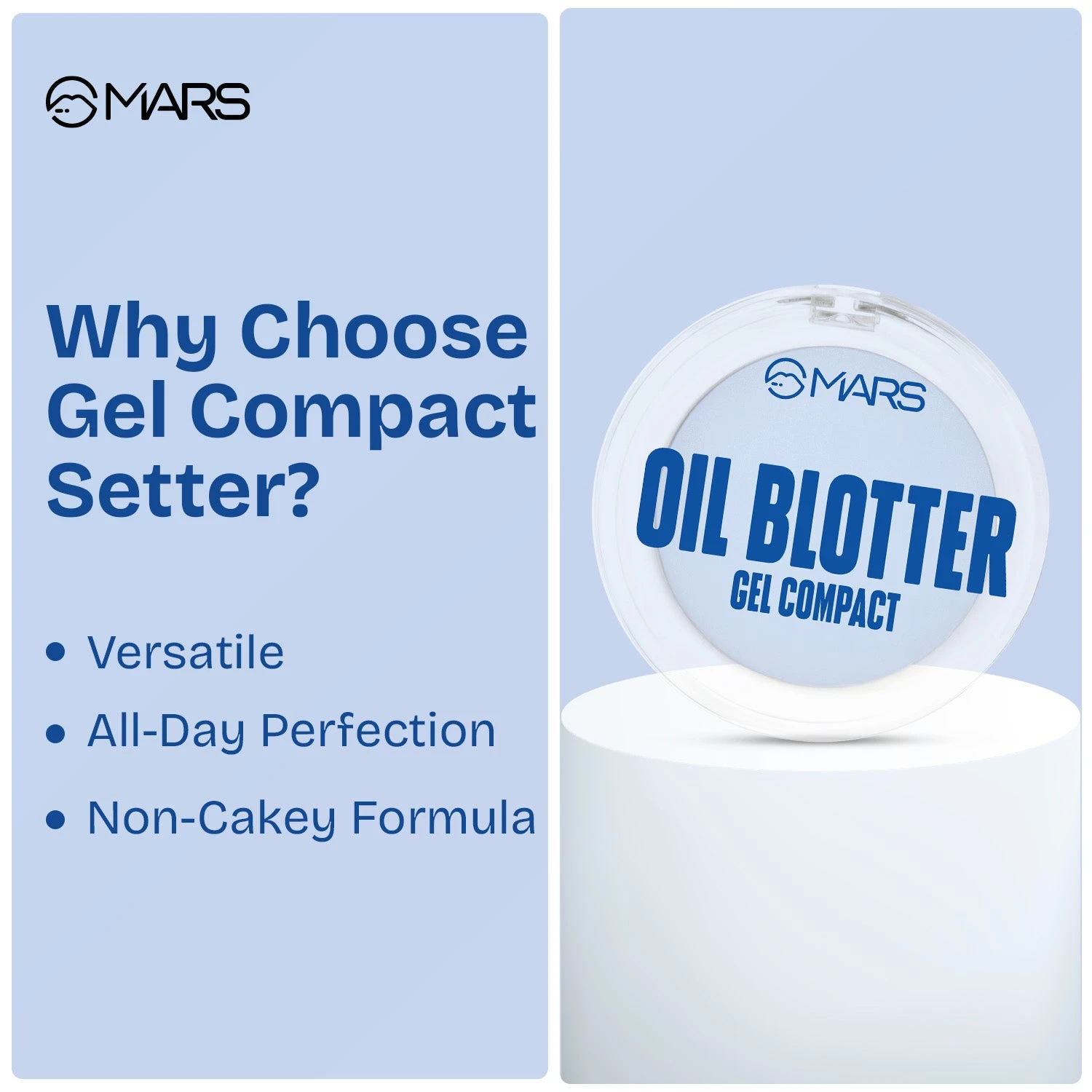 Makeup Setter & Blotter Gel Compact — MB01