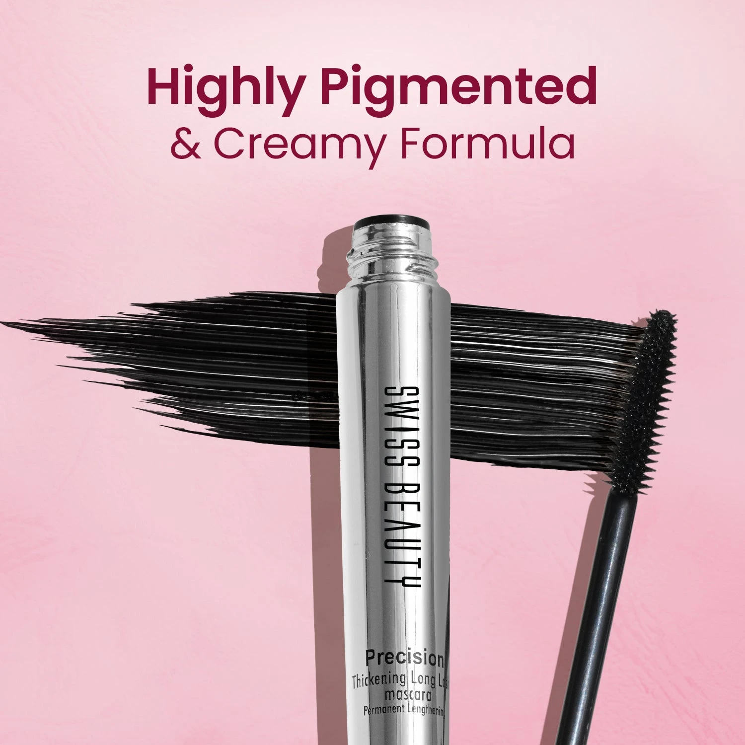 Precision Thickening Long Lash Mascara — Black