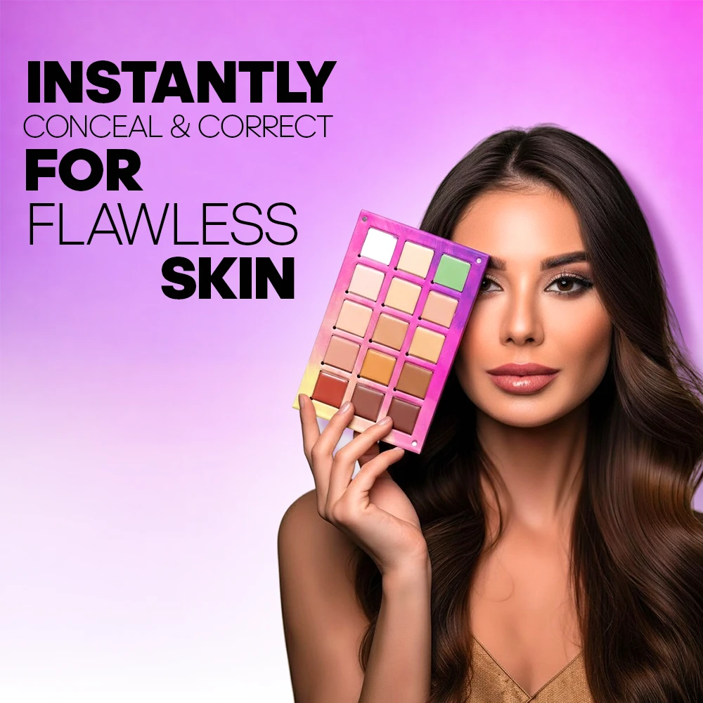 Ace of Base Concealer, Contour Palette — 52 Gms