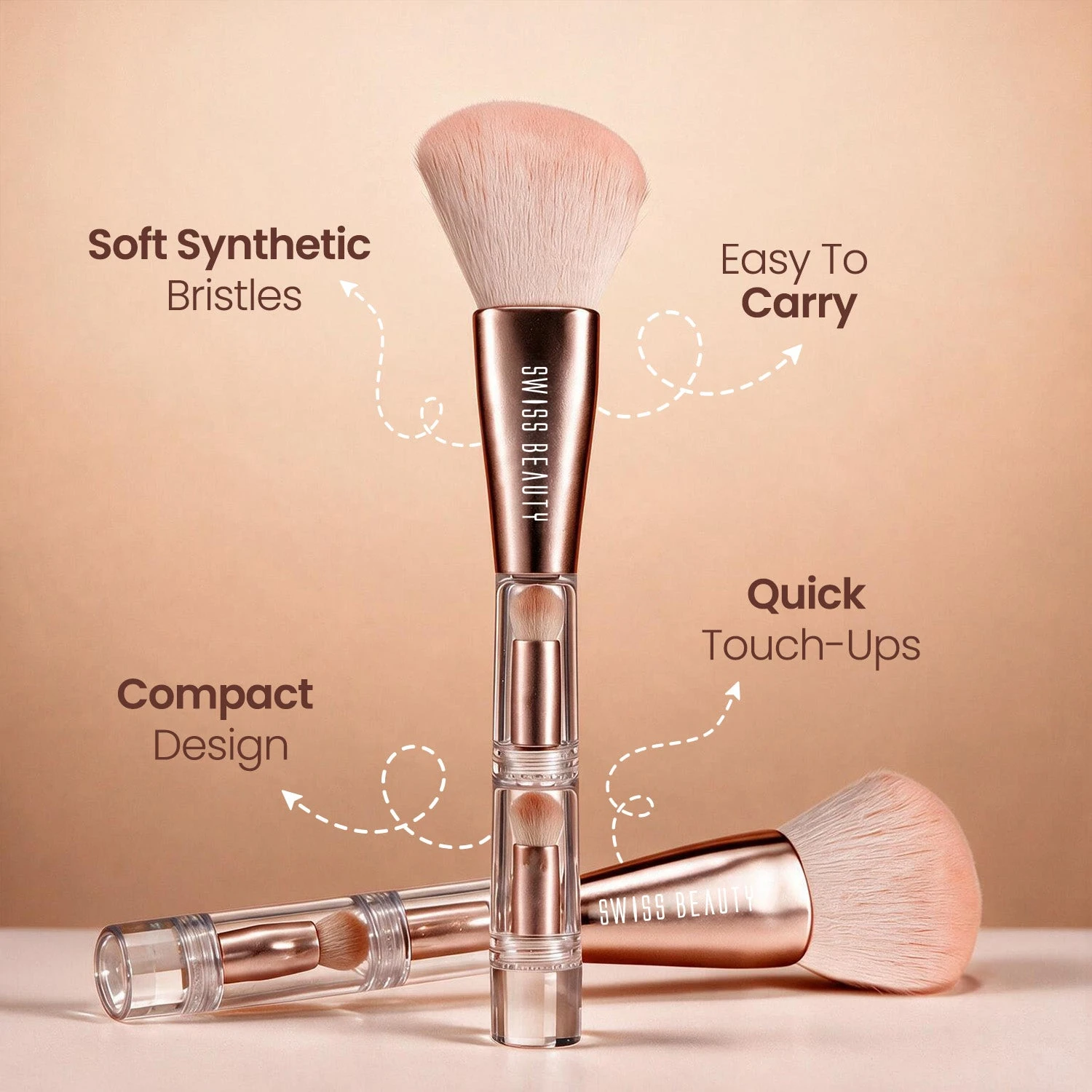 Take Me Anywhere 4-in-1 Makeup Brush — 1 unit