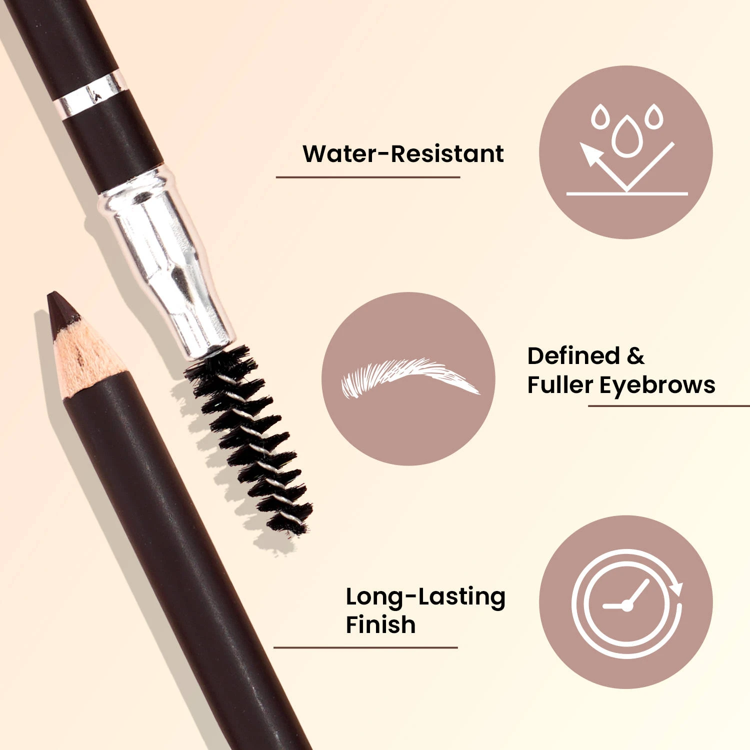 Swiss Beauty Brow Definer Pencil - 01 Chestnut