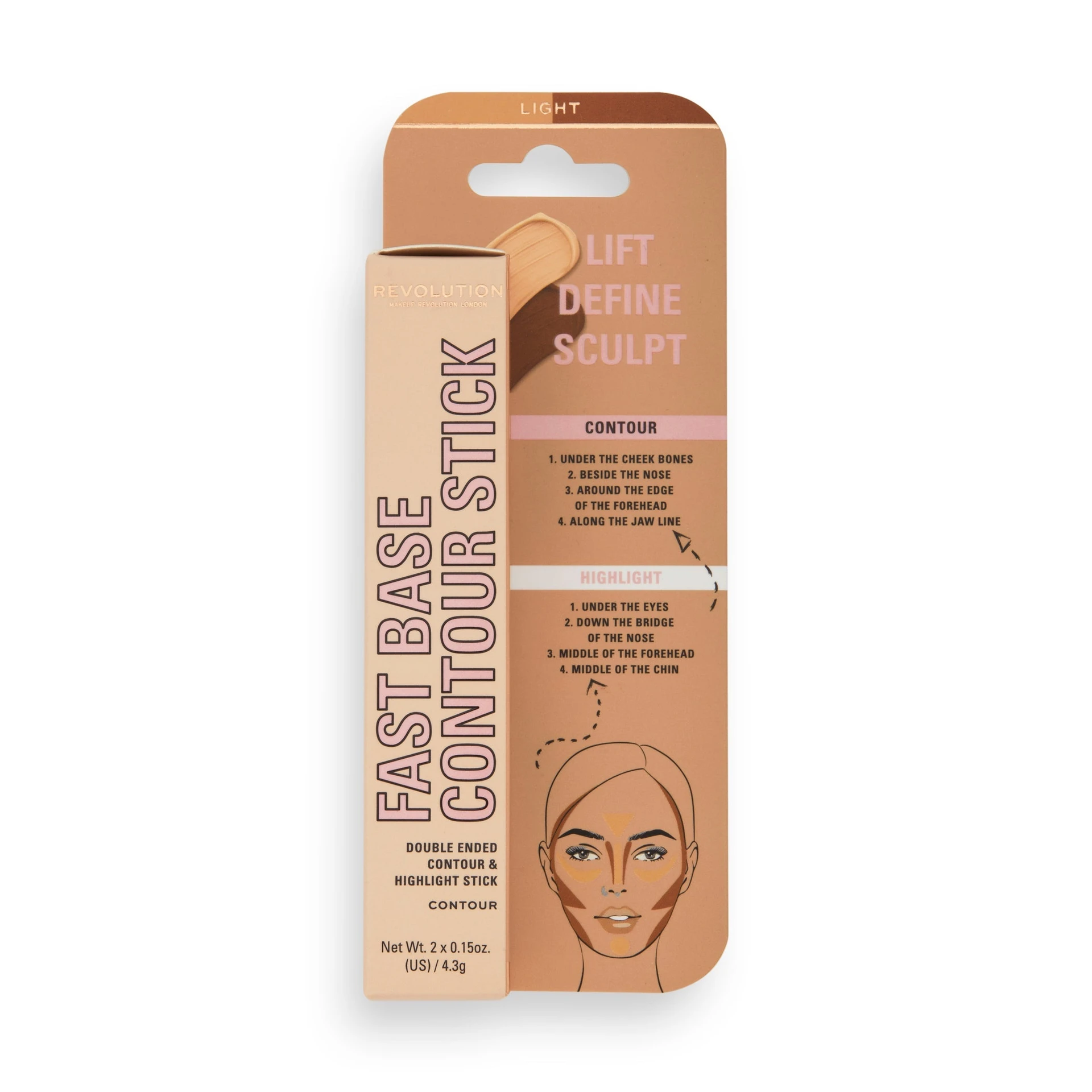 Fast Base Contour Stick — Light