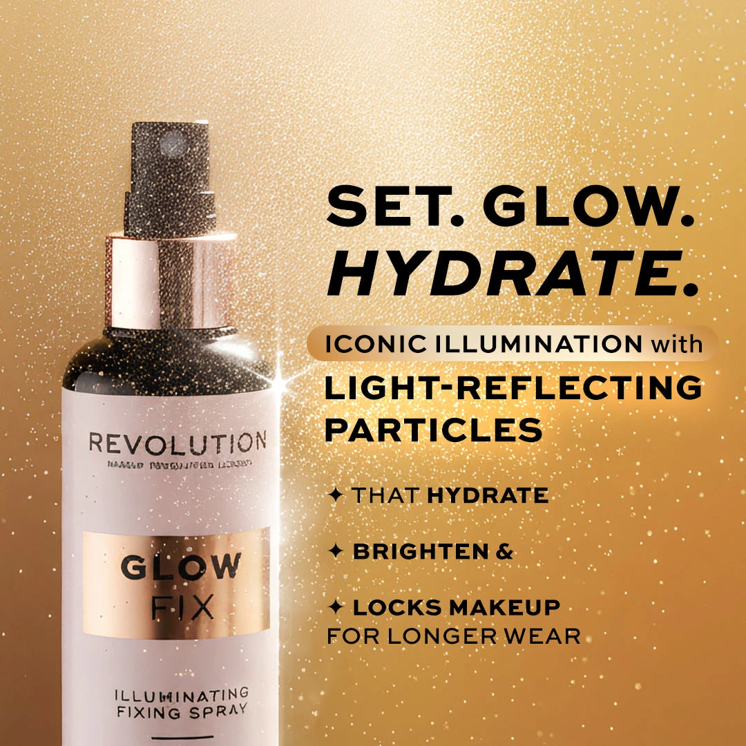 Glow Fix Illuminating Fixing Spray — 100 ml