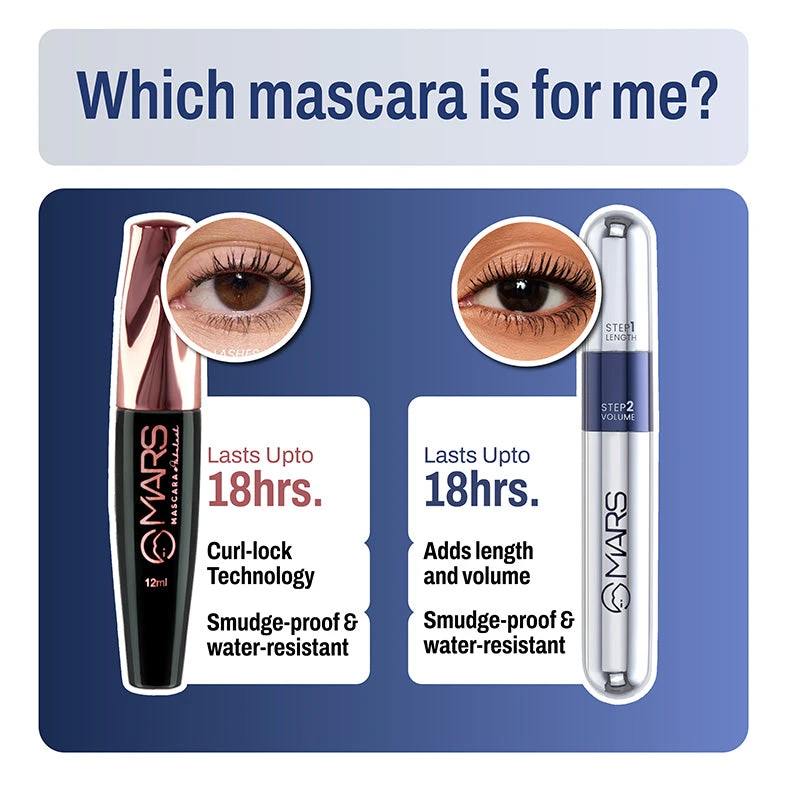 Double Trouble Mascara — Black