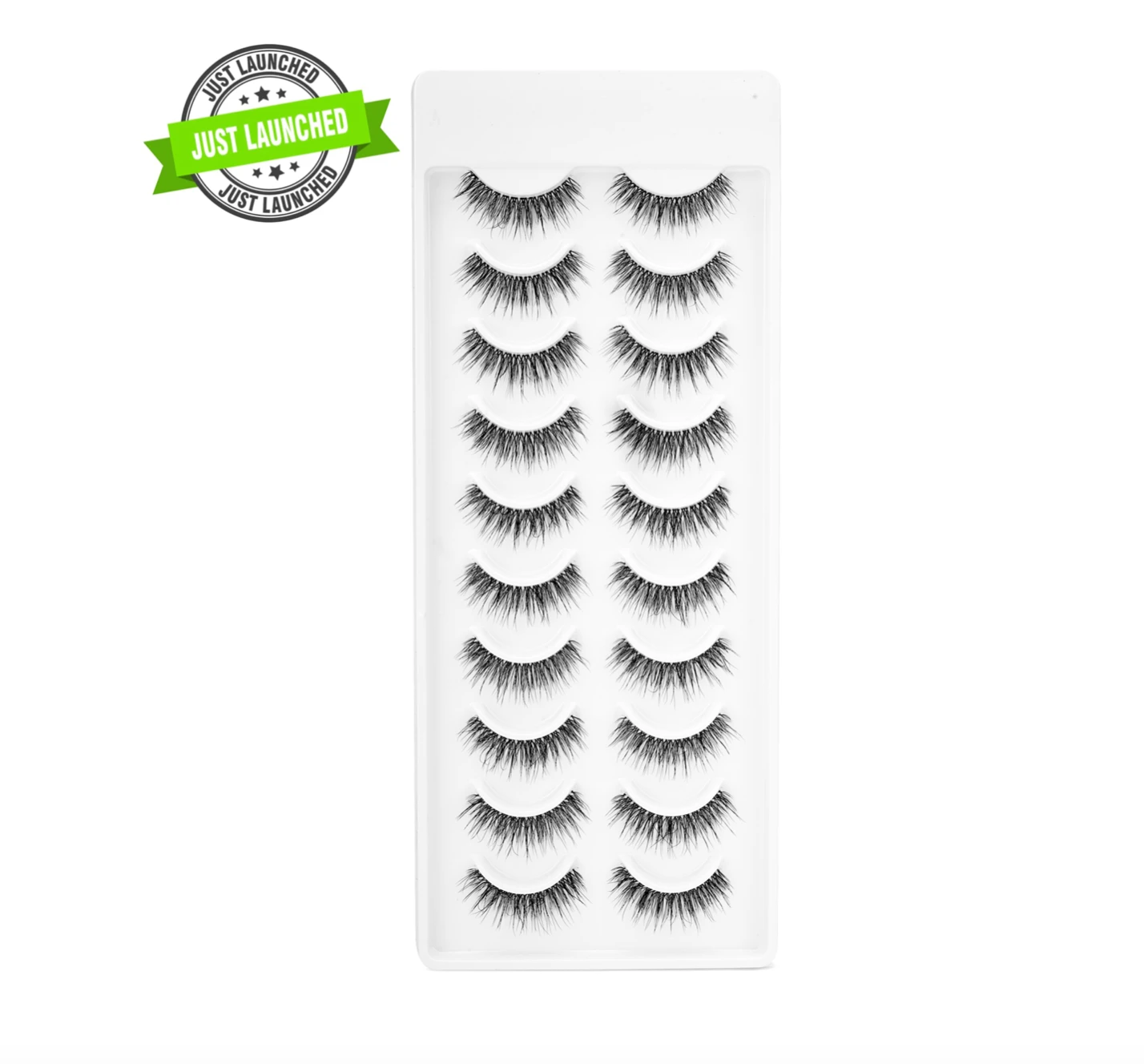 Recode Featherlight Eyelashes - Transparent Band — RE01