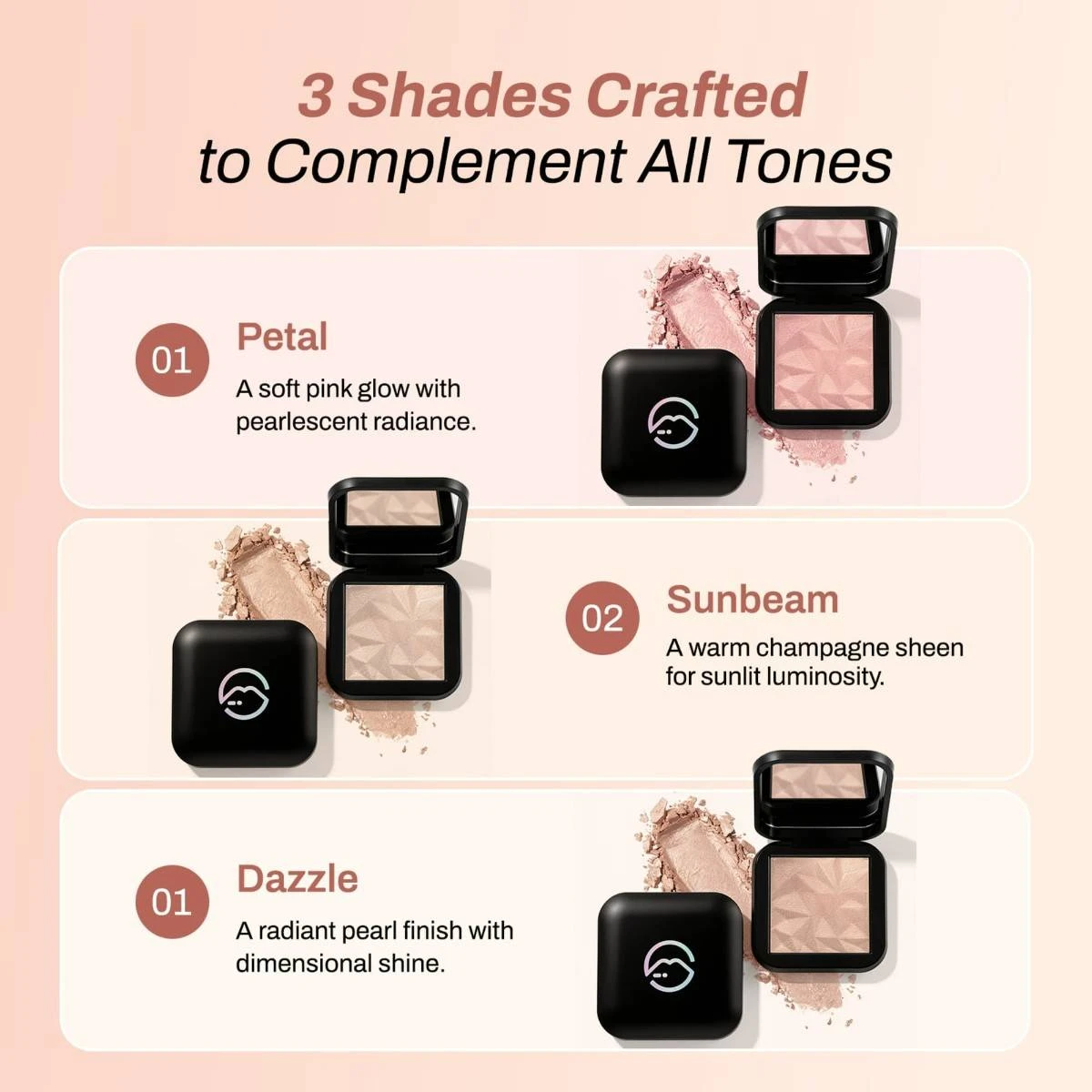 MARS Wonder Highlighter - 01 Petal