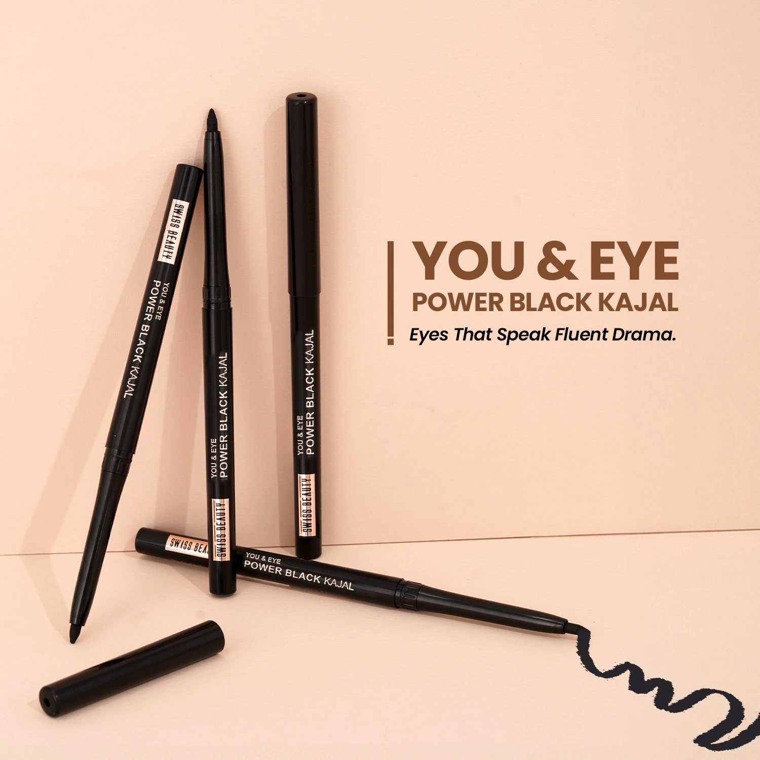 You & Eye Power Black Kajal — 0.30 g