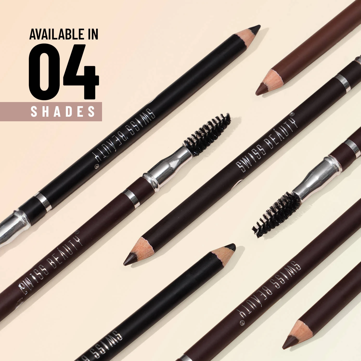 Swiss Beauty Brow Definer Pencil - 01 Chestnut