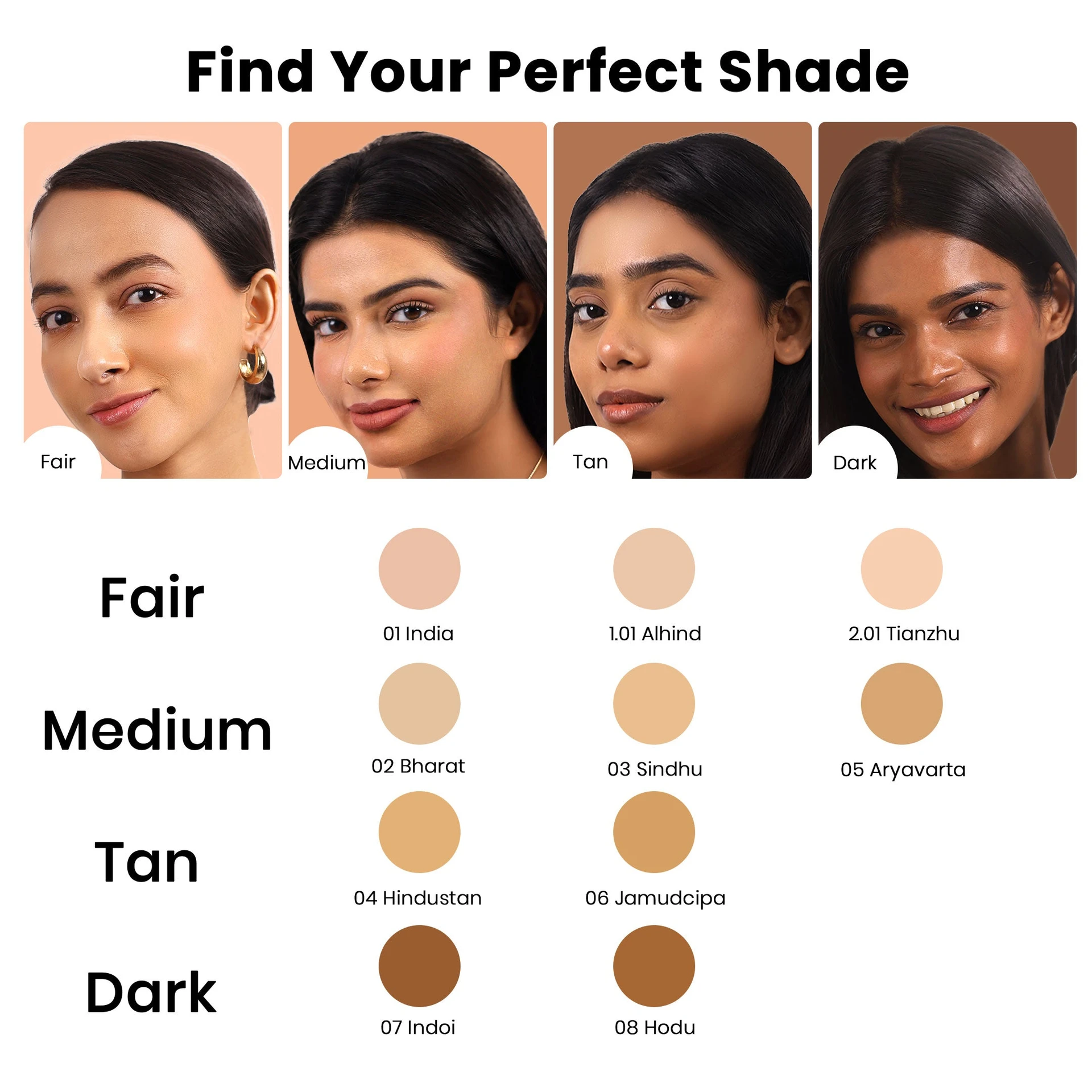 HD Luminous Matte Foundation — 1.01 ALHIND