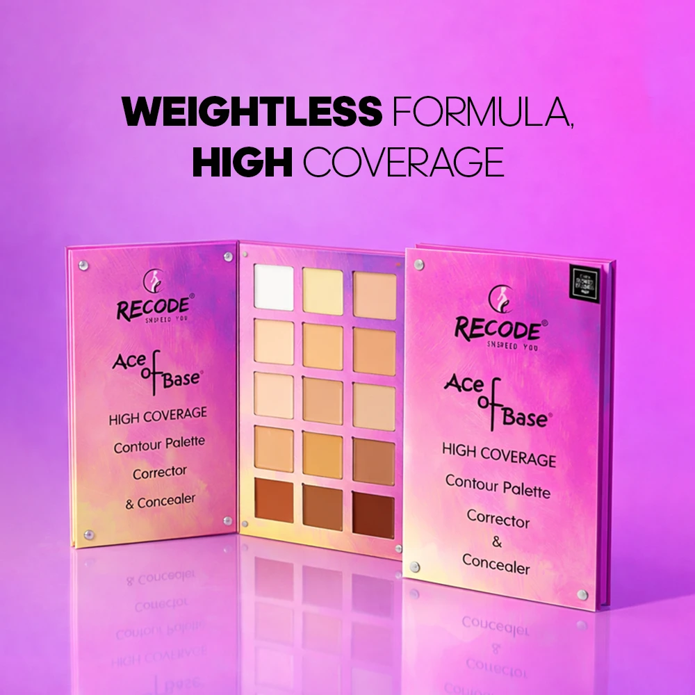 Ace of Base Concealer, Contour Palette — 52 Gms