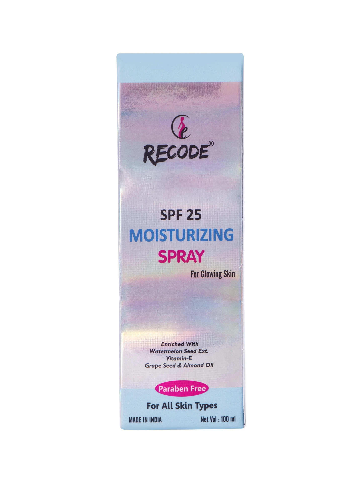 Hydrating Moisturizer for Glowing Skin SPF 25 Lotion Spray — 100 ml
