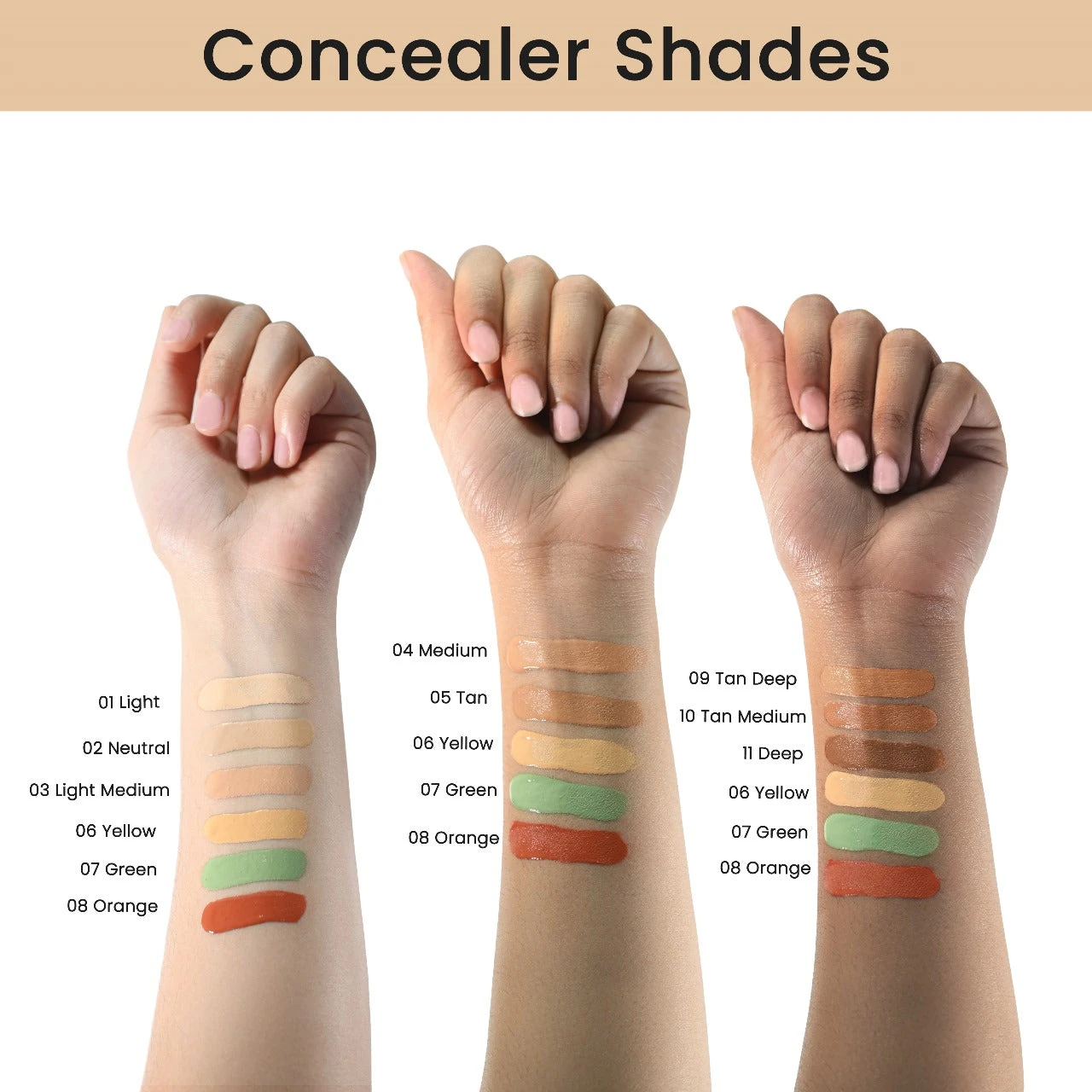 Ace of base concealer — 01 Light
