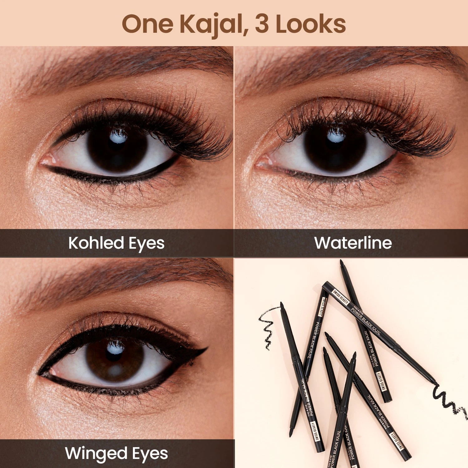 You & Eye Power Black Kajal — 0.30 g