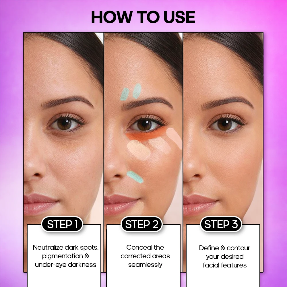 Ace of Base Concealer, Contour Palette — 52 Gms