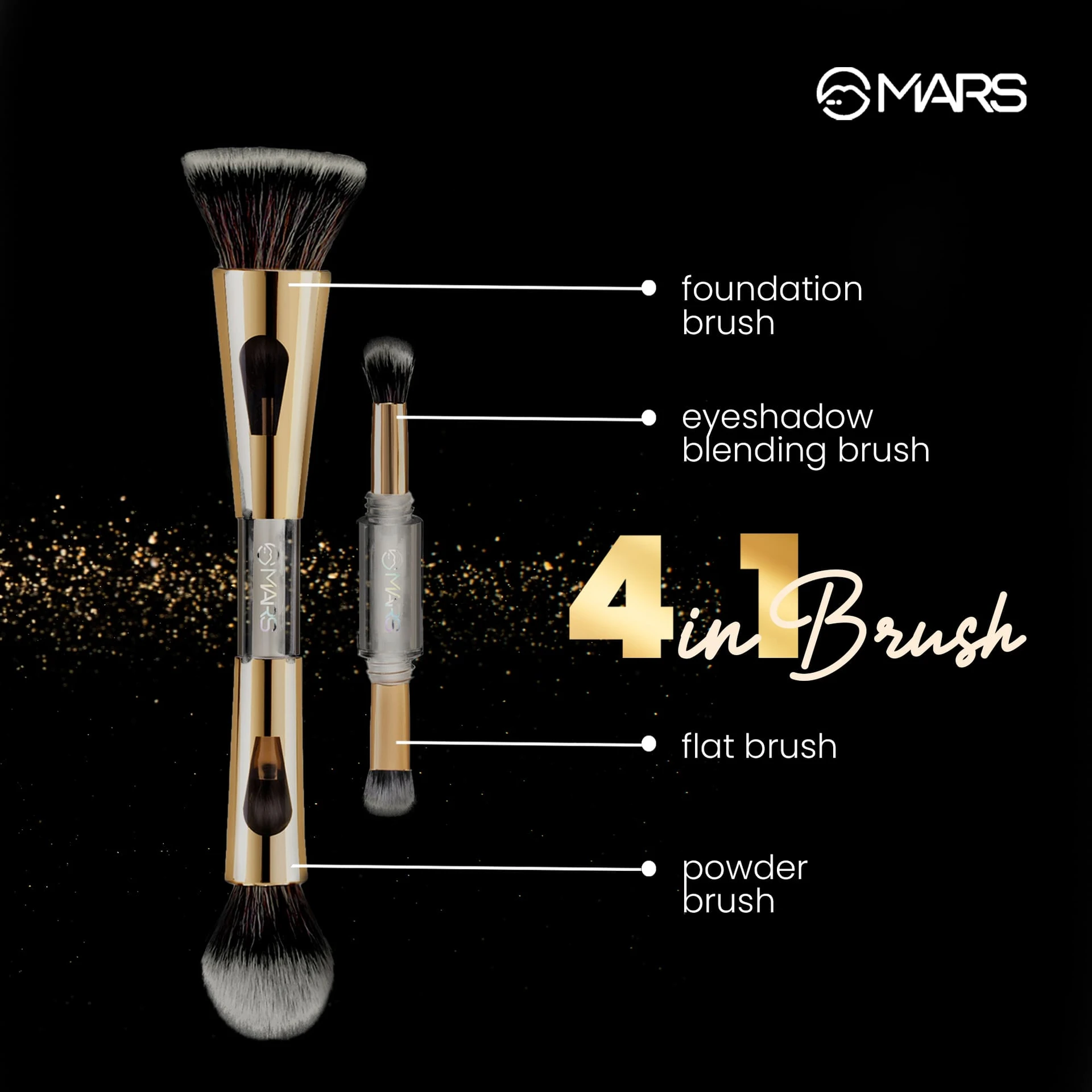 4 in 1 Travel Brush — 4 in 1 / BS03