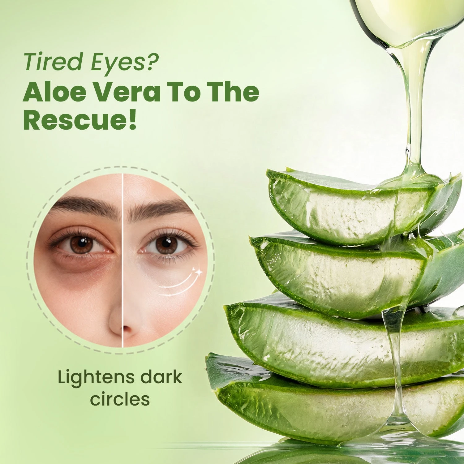 Hydra Eye Serum Patch — Aloe Vera