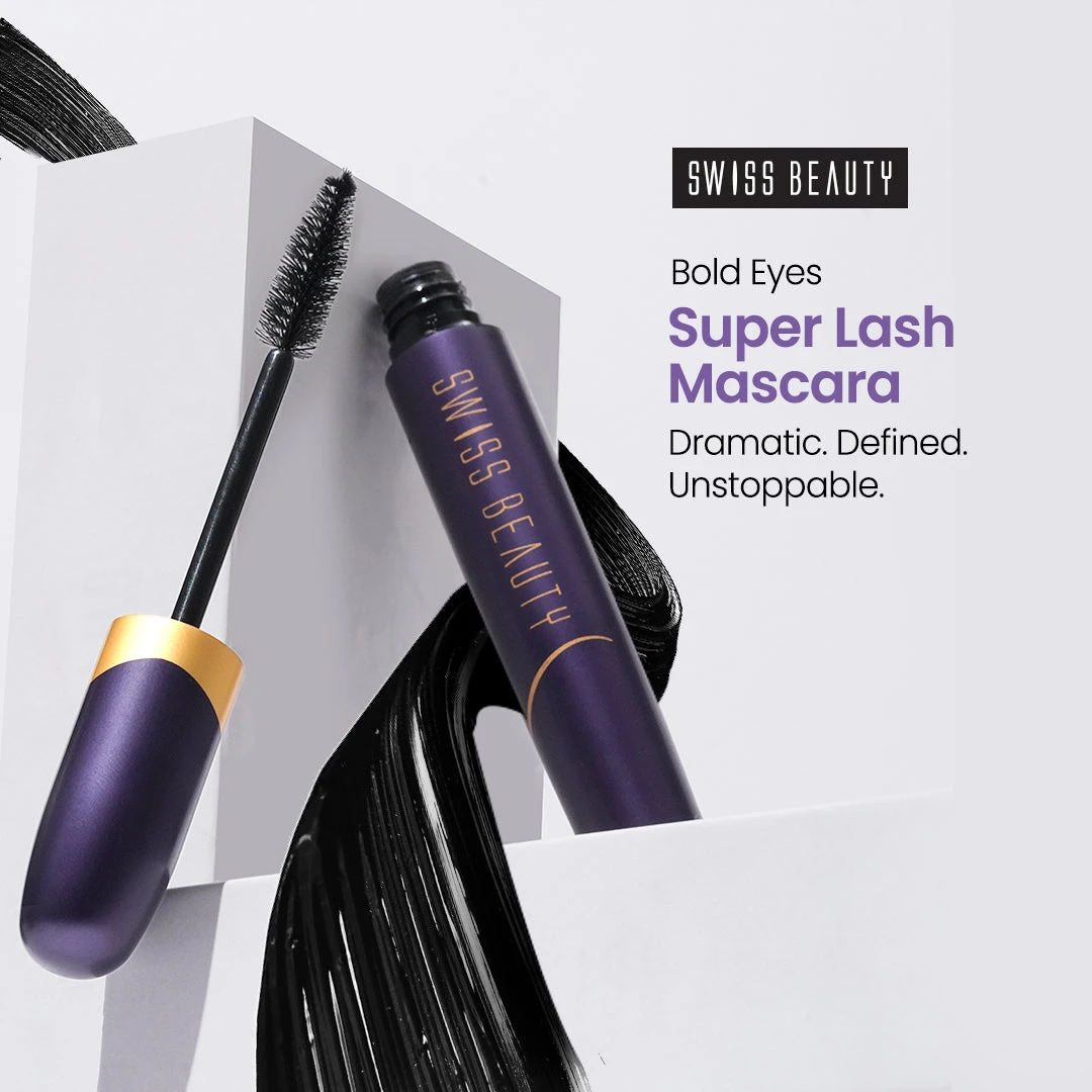 Bold Eyes Super Lash Mascara — Jet Black