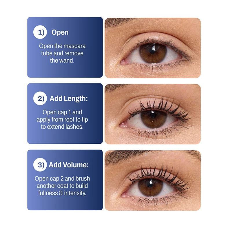 Double Trouble Mascara — Black
