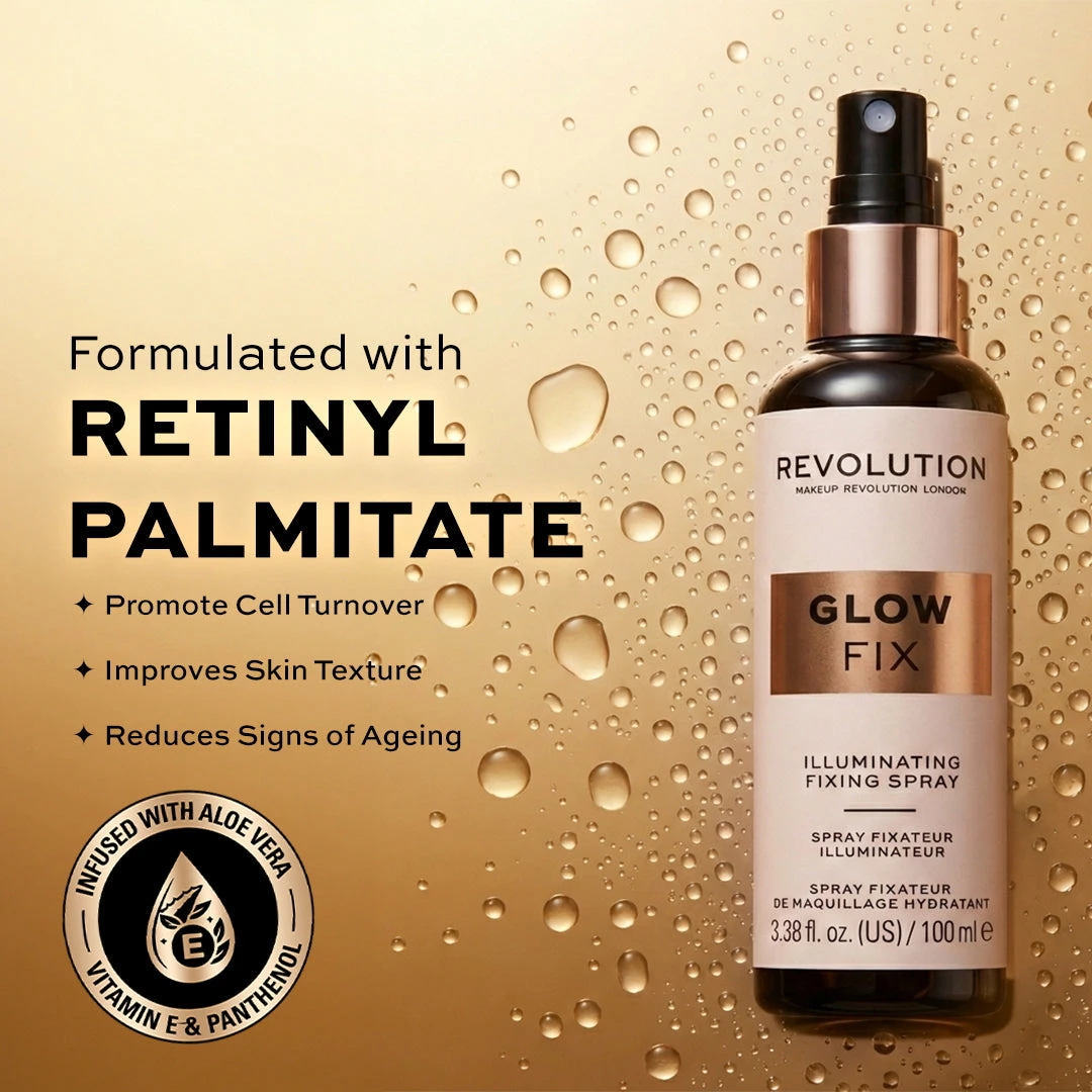 Glow Fix Illuminating Fixing Spray — 100 ml
