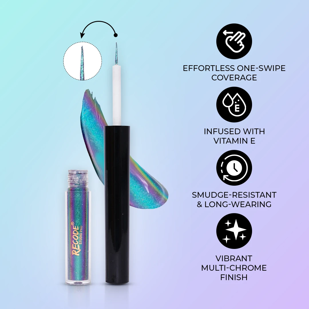 Recode Holographic Liquid Eyeliner — Shade 01