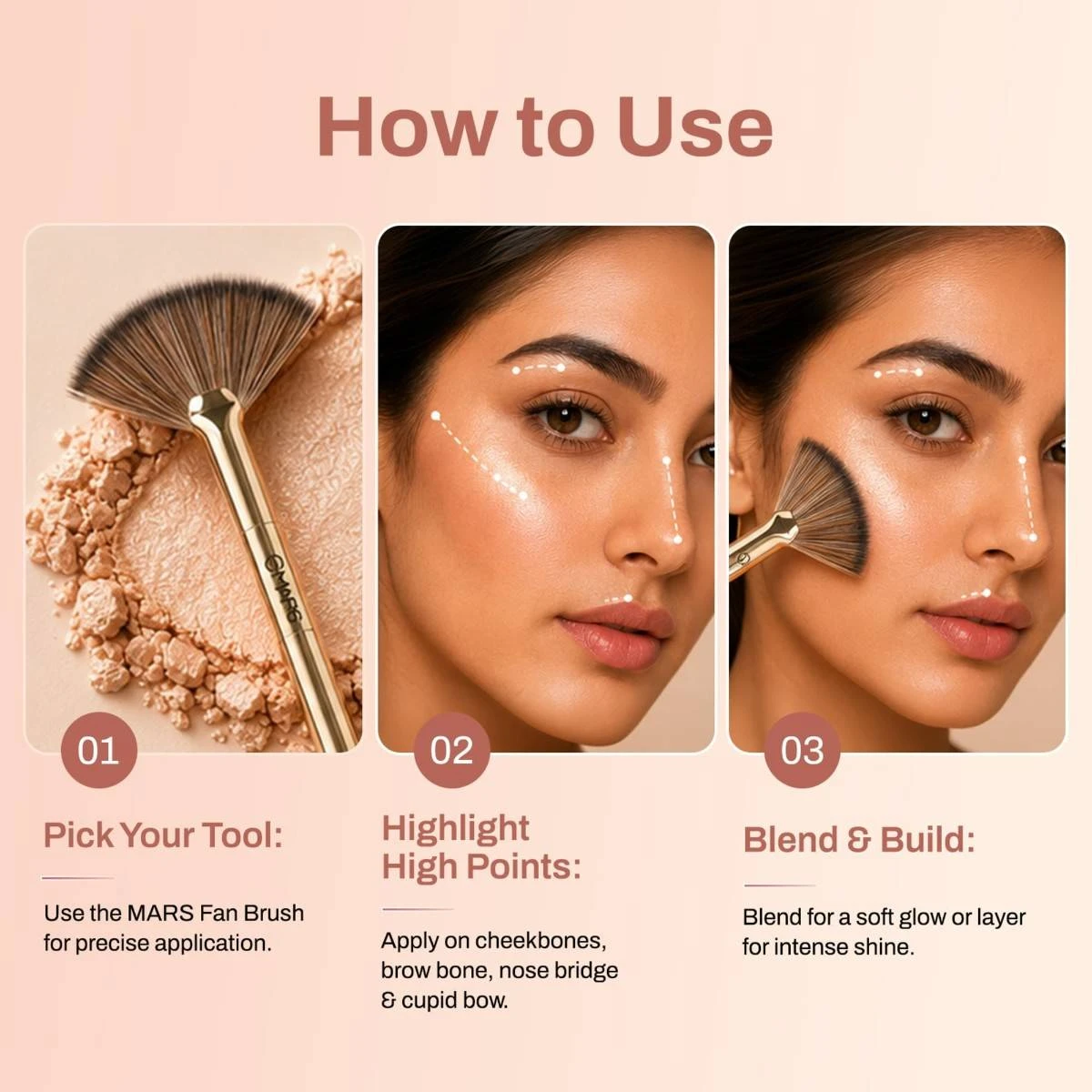 MARS Wonder Highlighter - 01 Petal