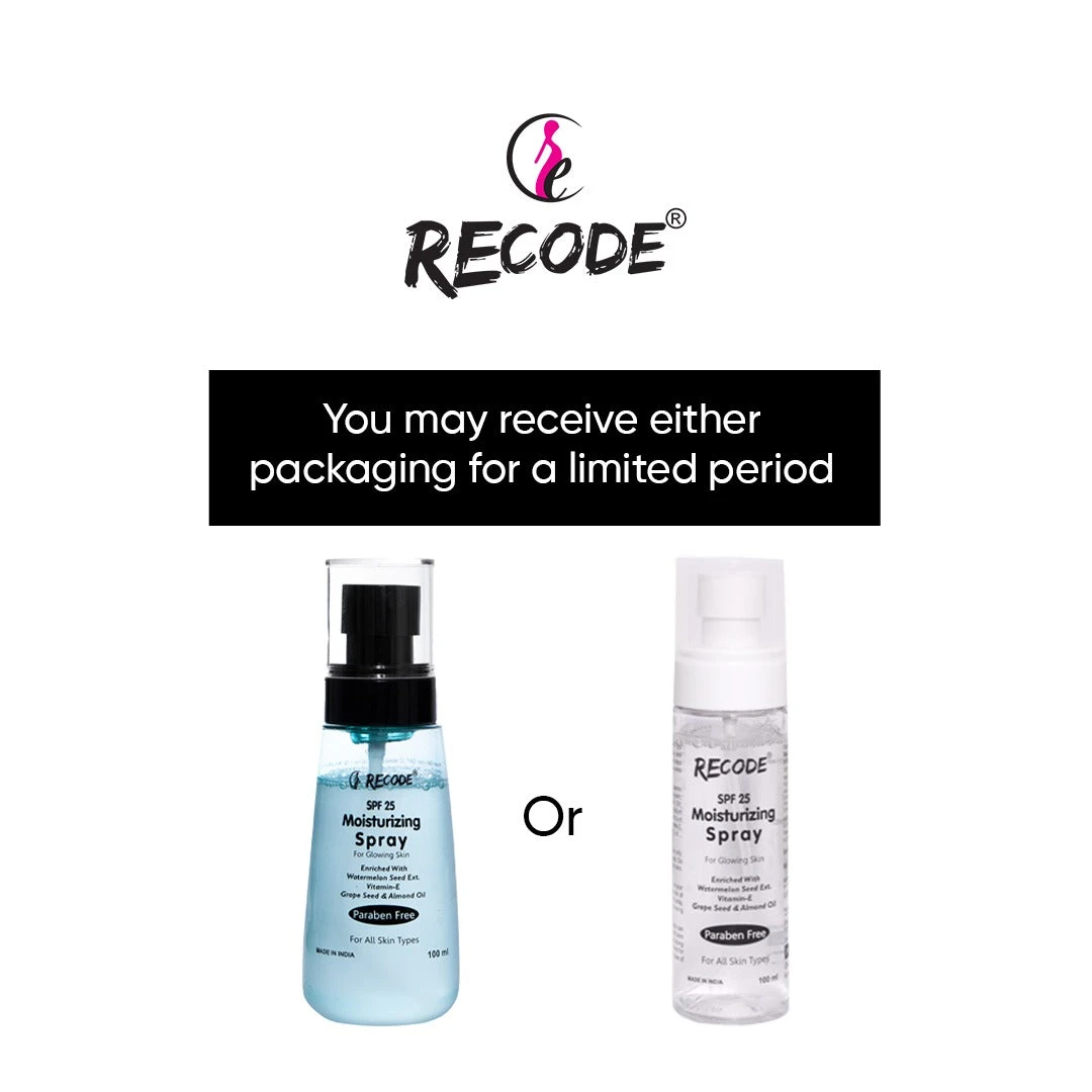 Hydrating Moisturizer for Glowing Skin SPF 25 Lotion Spray — 100 ml