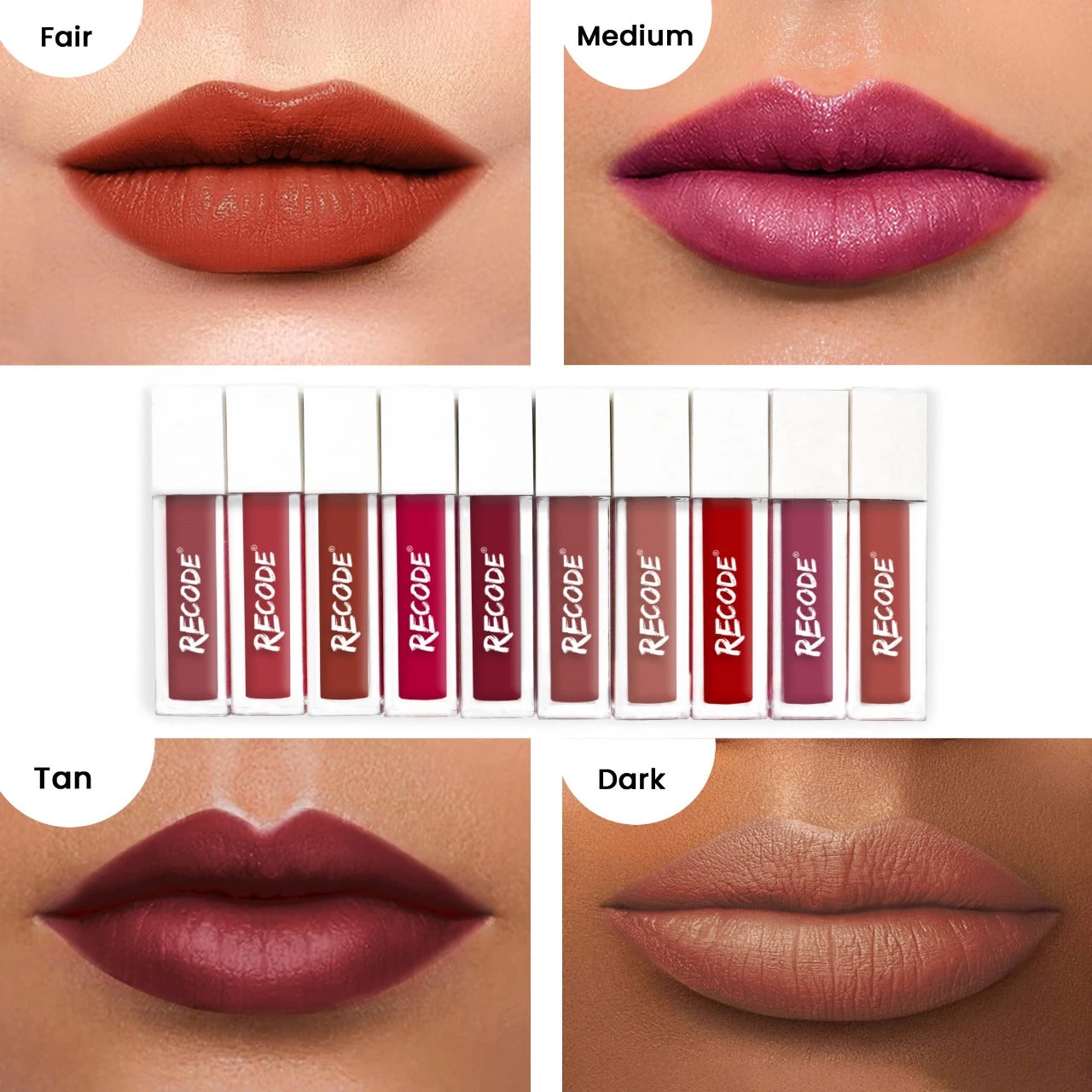 Silky Matte Mini Liquid Lipstick Sets — 10-mini set