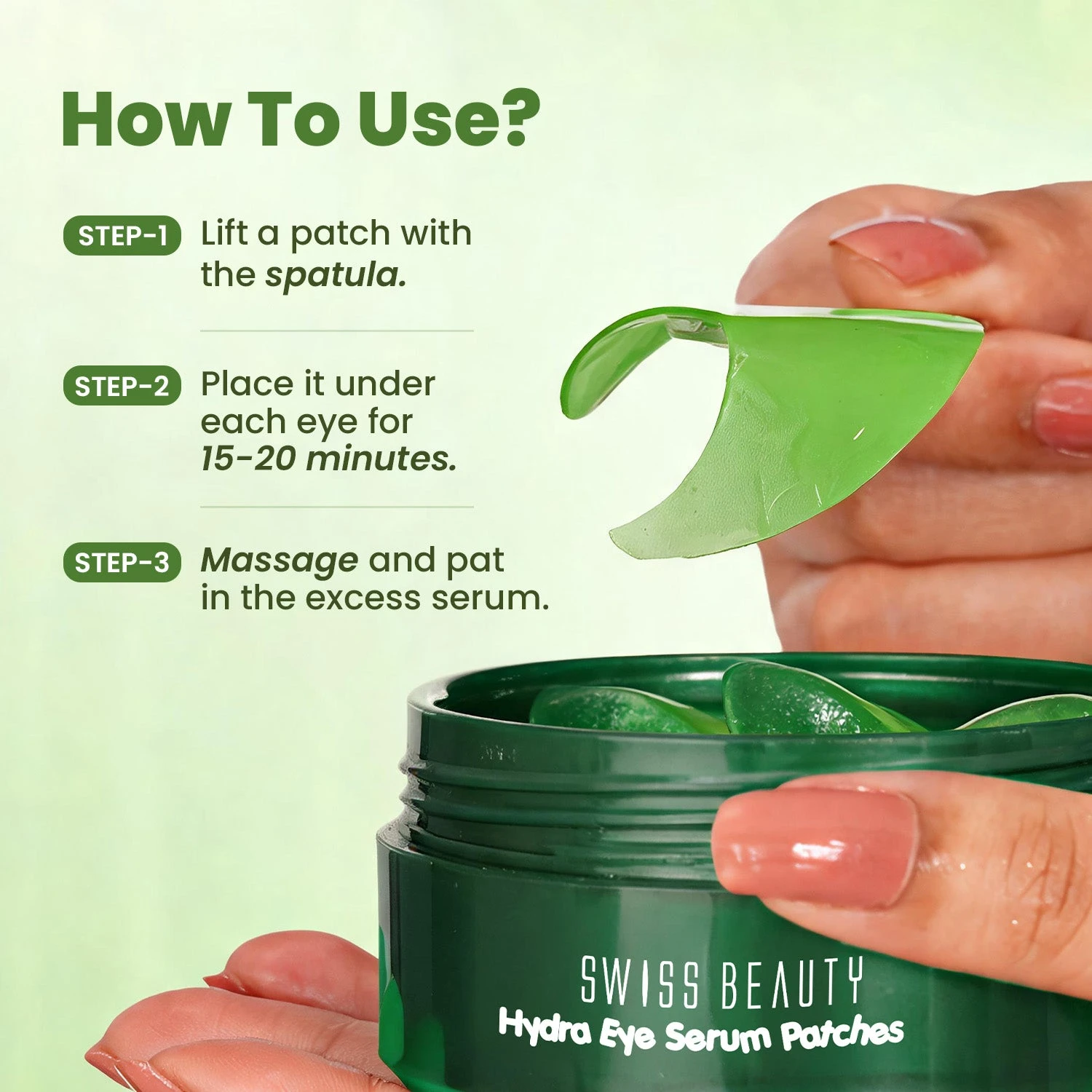 Hydra Eye Serum Patch — Aloe Vera