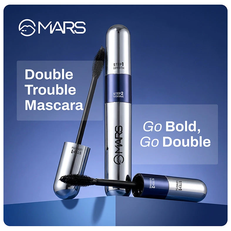 Double Trouble Mascara — Black