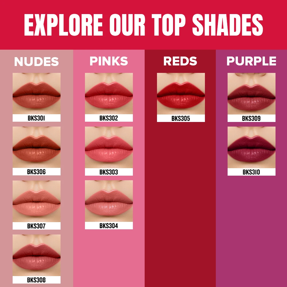 Essentials: Satin Finish Lip Paint — BKS301 Soft Clay