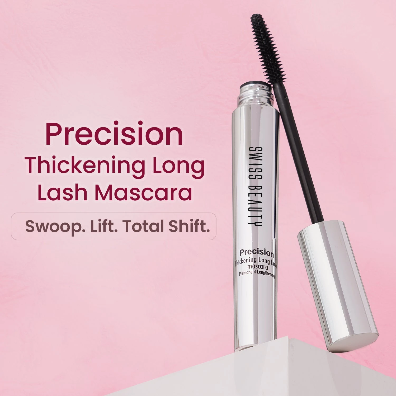 Precision Thickening Long Lash Mascara — Black